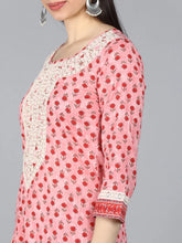 Women's Pure Cotton Printed Kurta Pant-VKSKD1325